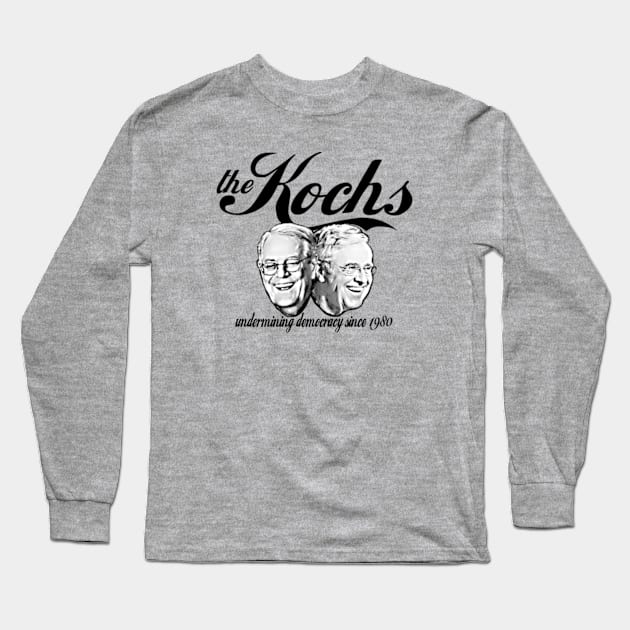 the Kochs blk Long Sleeve T-Shirt by Robitussn